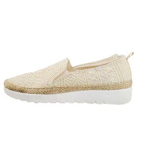 Bob's Skechers 9.5 Flexpadrille Espadrille Slip On Memory Foam Laceless Shoes